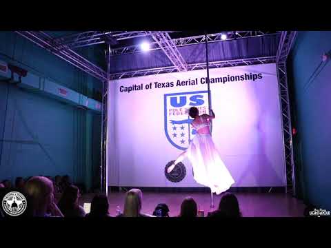 Pole Art America 2018 pro single winner Keiko Takemoto