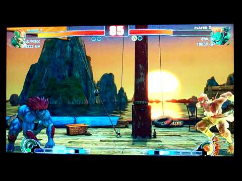 ddc443cc (Dhalsim)  VS dfw jay (Blanka) SF4 XBL G1 Championship