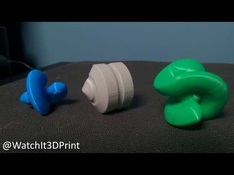 3D Printed Sphericons! (w/ Timelapse!)
