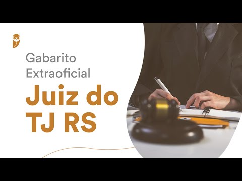 Gabarito Extraoficial - Juiz do TJ RS