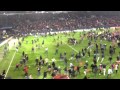 Fin de match stade rennais-Montpellier