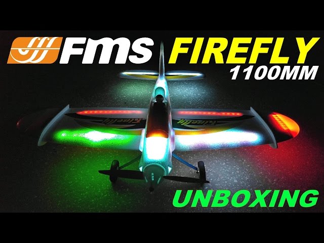 Video Teaser für FMS FIREFLY 1100mm NIGHT FLYER UNBOXING By: RCINFORMER
