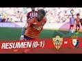 Highlights UD Almeria vs CA Osasuna (0-1)