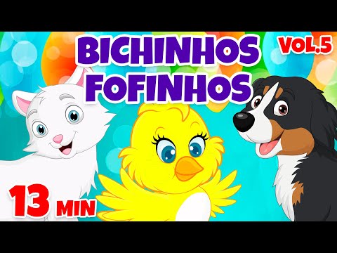 Bichinhos Fofinhos Vol. 5 - Giramille 13 min | Desenho Animado Musical