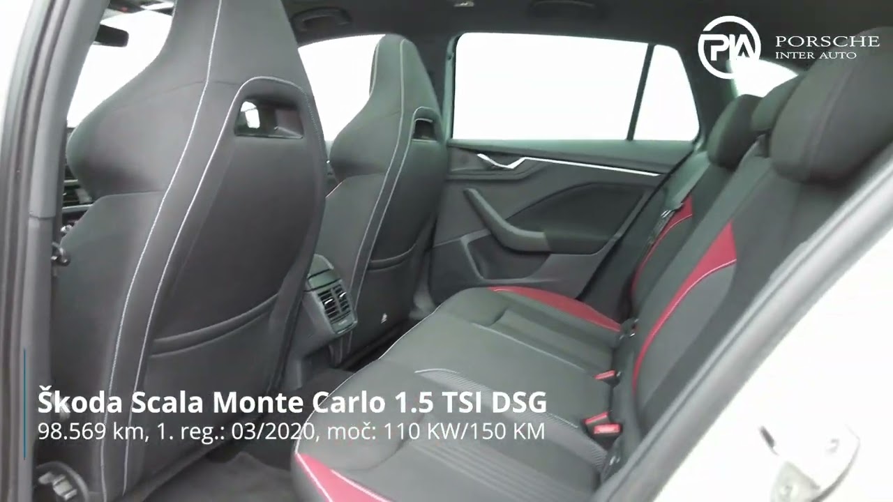 Škoda Scala Monte Carlo 1.5 TSI DSG - SLOVENSKO VOZILO