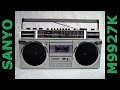 SANYO M9927K Boombox Restore & Mod w Bluetooth