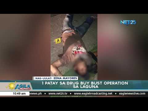 1 patay sa drug buy bust operation sa Laguna