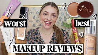 QUICK Makeup Reviews: AMAZING drugstore finds + terrible expensive products / Spring 2024