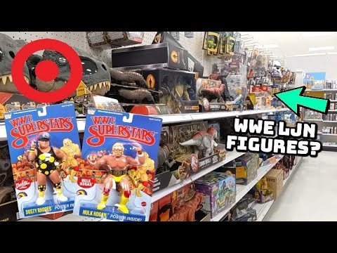 Target toy hunt!! Did I find the new WWE LJN figures??