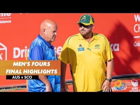 Campionati mondiali di bocce 2023 - Momenti salienti della finale maschile di Fours