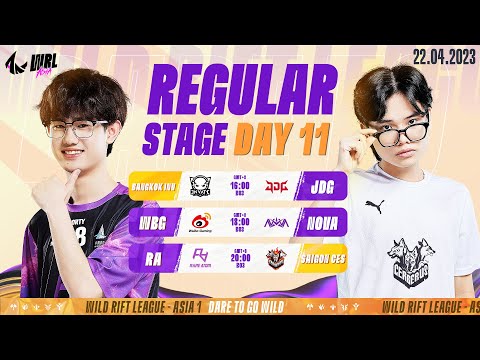[EN] INV vs JDG | WBG vs NOVA | RA vs CES - REGULAR STAGE DAY 11 WRL ASIA 2023 (BO3)