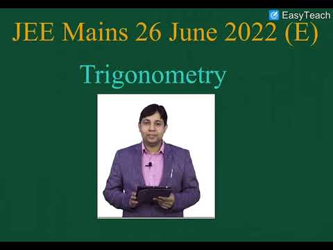 16sin(20)sin(40)sin(80) is equal to JEE Mains 2022 question