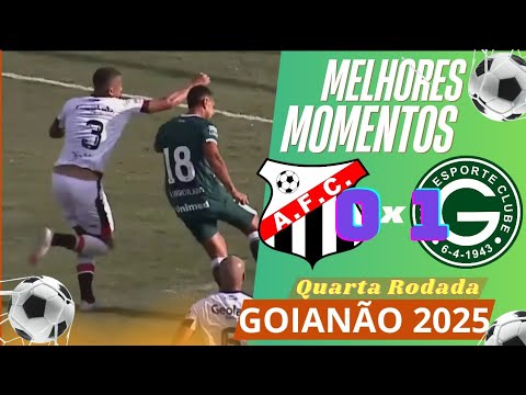 Anápolis 0 x 1 Goiás | Melhores Momentos Campeonato Goiano 2025