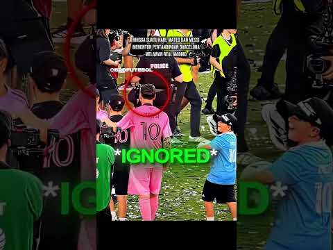 Mateo Messi kesel sama Messi