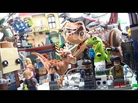 Lego all Jurassic World Fallen Kingdom sets - 2018 Lego Jurassic World - Dinosaur Lego