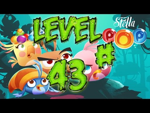 Let's Play Angry Birds Pop - Level 43 Walkthrough