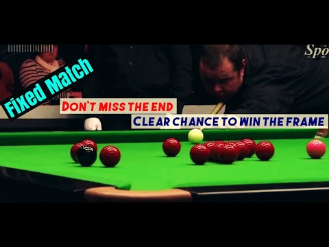 Stephen lee last match fixed frame Vs John Higgins 2012 Premier League