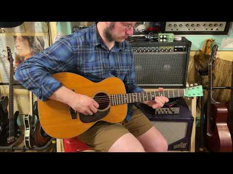 1954 Martin 0-18 guitar