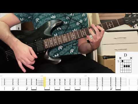 Lago En El Cielo En Vivo - Gustavo Cerati Cover Tutorial Con solo [+Tabs y Acordes]