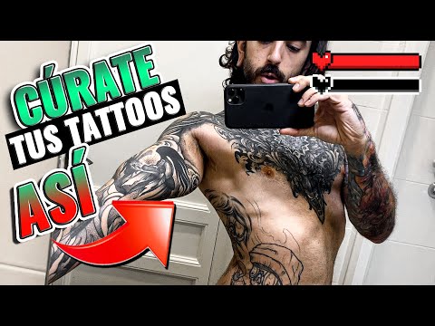 Me CURO mis TATUAJES en DIRECTO: CONSEJOS para el PRIMER TATUAJE