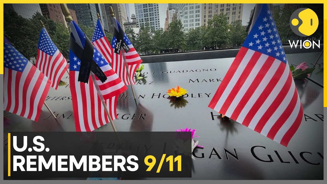 24 Years of 9/11- U.S. Marks 24th Anniversary of The Attacks, Remembers Fallen Victims | WION
