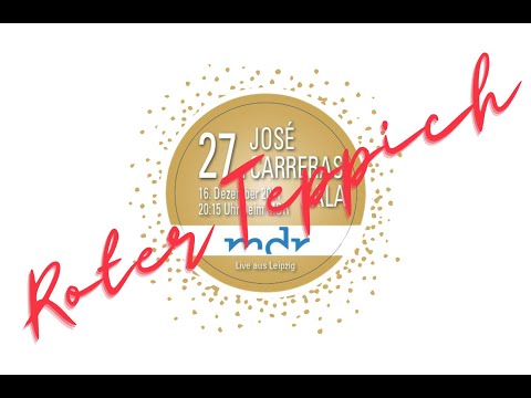 Roten Teppich der 27. José Carreras Gala