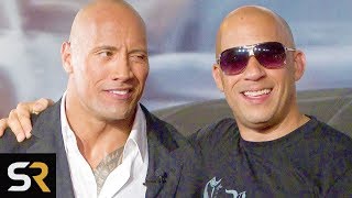 Vin Diesel Is The Reason The Rock Isn't In Fast And Furious 9