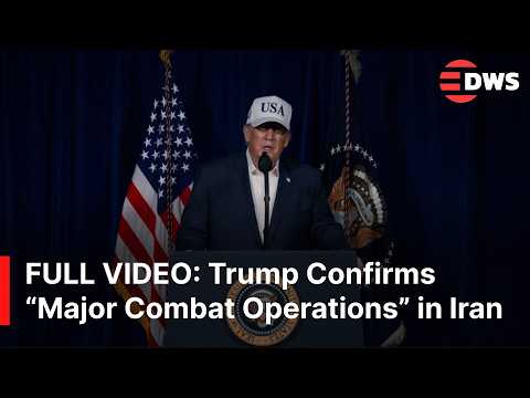 FULL REMARKS: Trump Confirms “Major Combat Operations” in Iran in Video Post | AH1B