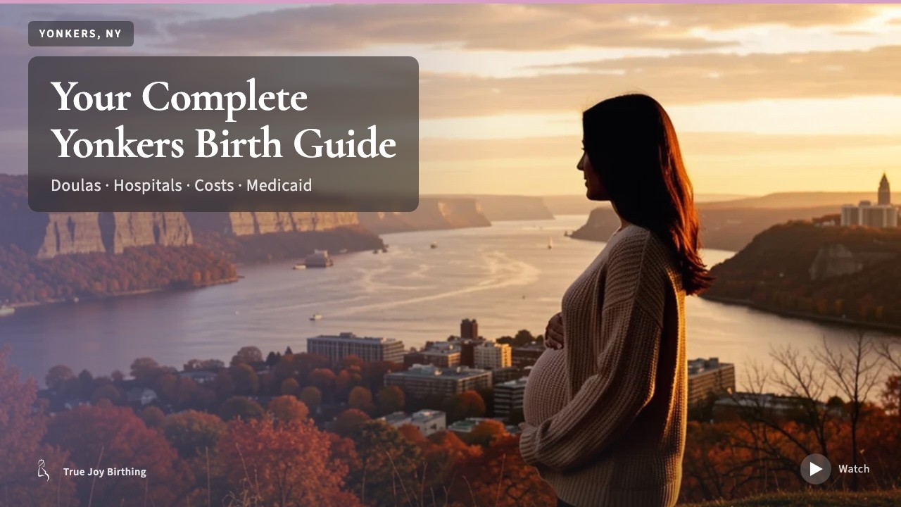 Yonkers NY Doula & Birth Plan Guide: Costs, Hospitals & Medicaid (First-Time Mom) press play to watch