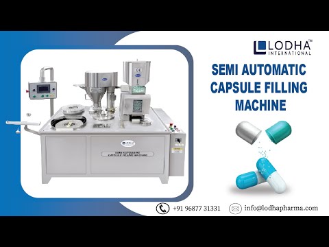 Capsule Filling Machine