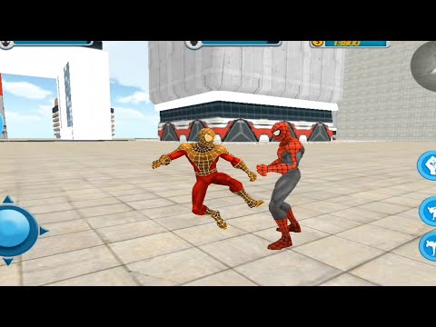 Flying Spider Hero City Rescue Battle | Spider Hero Vs Spider Villains & Gangster - Android GamePlay