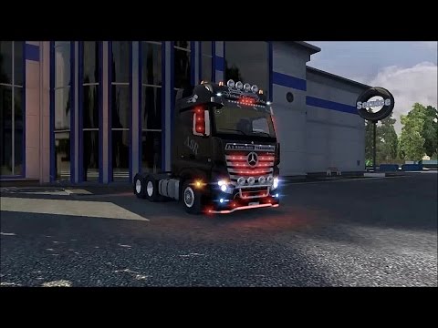 Mercedes MP4 Mega Mod ETS2 (Euro Truck Simulator 2)
