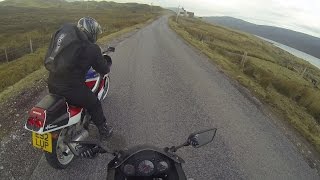 preview picture of video 'Run out west Ninja 250r (Me) + CBR400 (Sam)'