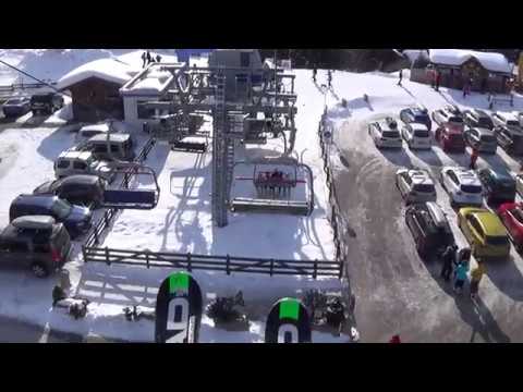 Discesa integrale seggiovia Leitner "Colz" - La Villa (BZ) / Chairlift / stollift / telesilla / 缆车