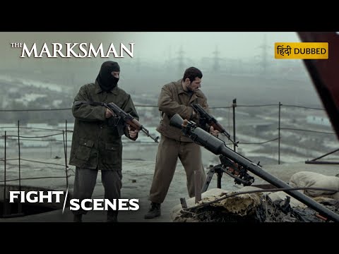 THE MARKSMAN | He shoots to survive! Fight Scenes | Hollywood Movie Hindi Dubbed | Sony Pictures