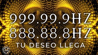[888.888 + 999.999 Hz] Frecuencias para atraer abundancia y milagros - Concéntrate en tu intención