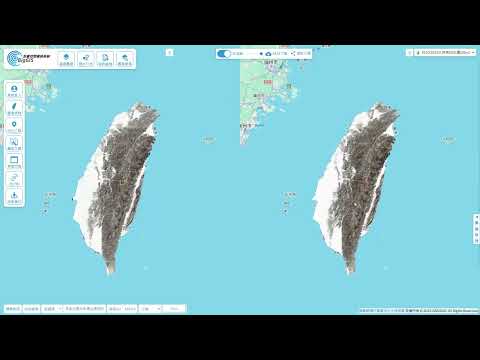 影片預覽畫面 - 加值應用圖資立體地形展示