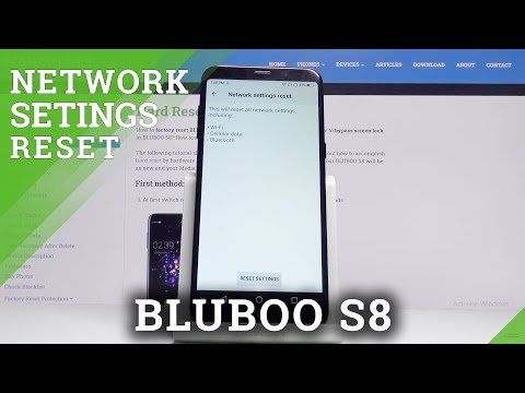 How to Reset Network Settings in BLUBOO S8 - Restore Network Configuration