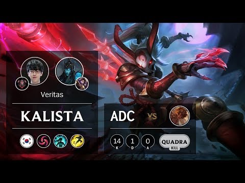 Kalista ADC vs Taliyah - KR Grandmaster Patch 9.7