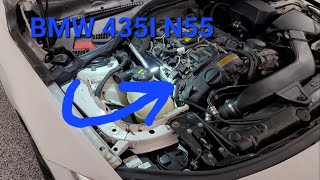 how to replace VALVE COVER BREATHER TUBE on N55 bmw 435i