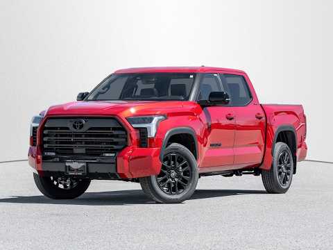 2026 Toyota Tundra 4x4 Crewmax Limited in Supersonic Red for sale at Jackson's Toyota in Barrie, ON