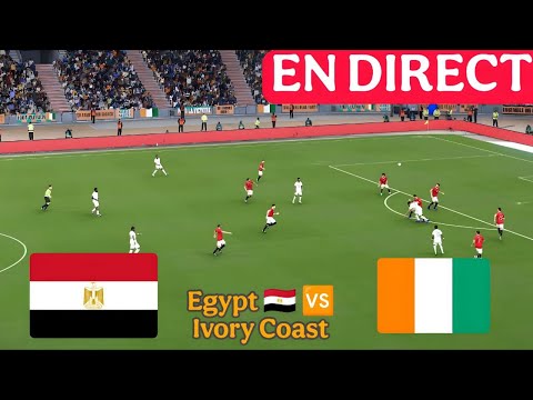 🔴EN DIRECT : Côte d'Ivoire vs Égypte aujourd'hui, simulation des quarts de finale de laeFootball PES