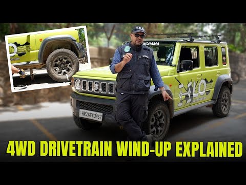 Why Not To Drive In 4WD On Road - Drivetrain Wind-Up Issue | @LearnOffroad