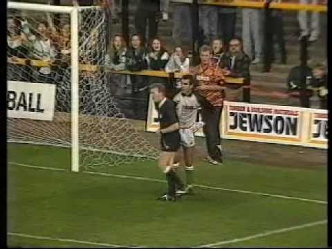 1992/93 Season: Graeme Atkinson being fouled makes the ITN News
