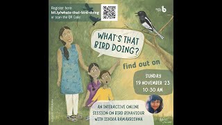 What's that Bird doing? with Ishika Ramakrishna