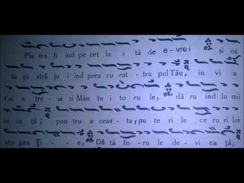 Anastasimatar Victor Ojog - 069 - Glasul I - Troparul Invierii paralaghie