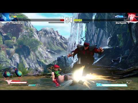 Street Fighter V - Vega vs Cammy Gameplay - Gamescom 2015 