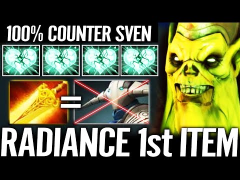 🔥 WTF Radiance 1st Necrophos MID - 100% R.I.P Sven CANCER IS BACK Right Click Meta Dota 2 Pro Carry