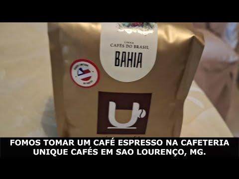 CAFETERIA UNIQUE CAFÉS NA ROTA DO CAFÉ EM SÃO LOURENÇO DE MINAS GERAIS.  TORREFAÇÃO DO CAFÉ NA PRÓPR