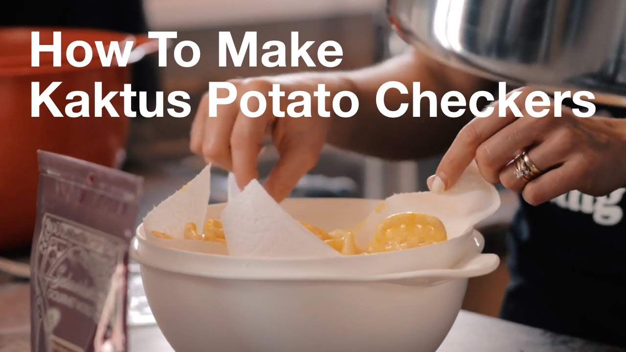 How To Make - Kaktus Potato Checkers